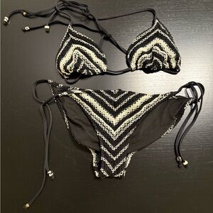 Polo Ralph Lauren Crochet Bikini Set